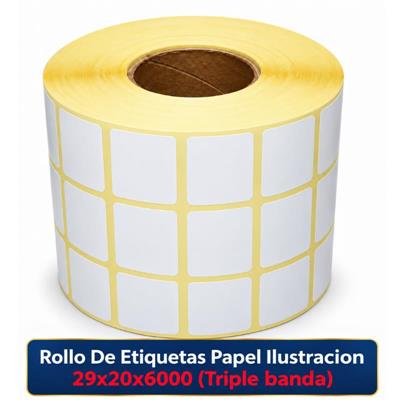 Rollo de etiqueta Ilustración 29mm x 20mm x (3B - B40 ROLLO x 6000)